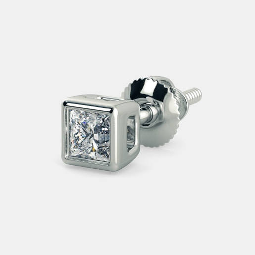 Men S Diamond Studs Earring Designs Online In India 2018 Bluestone The Avoir Earring For Him