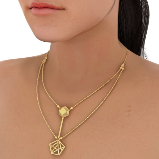 Plain Gold Necklaces Buy Plain Gold Necklace Designs Online In India 2018 BlueStone
